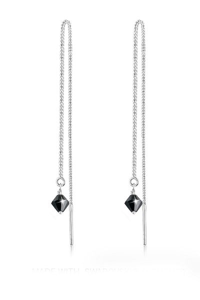 ELLI Ohrringe Kristalle Funkelnd Elegant 925 Silber