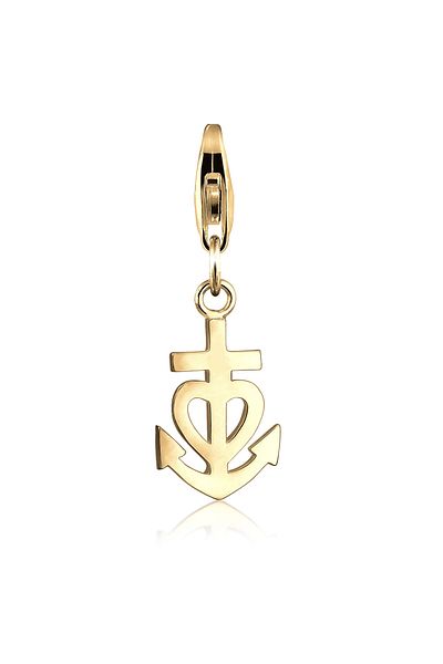 Nenalina Charm Anhänger Anker Herz Kreuz Kombinierbar 925 Silber