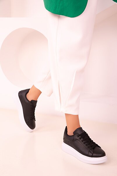 SOHO Γυναικεία μαύρα αθλητικά παπούτσια 15732