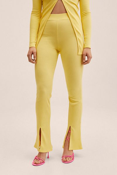 MANGO Yellow Pants for Kids