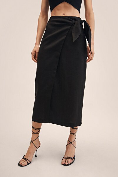 MANGO 27027877 Ženy/Dívky Černá