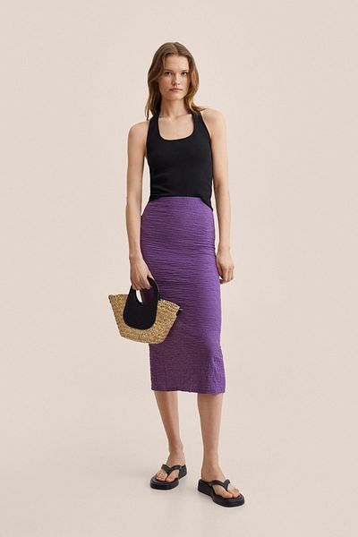 MANGO Woman 27078633 Жінки Дівчата Бузок