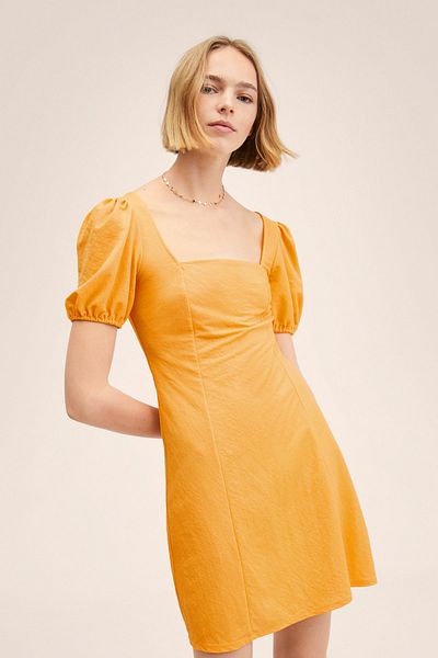 MANGO Woman 27027745 Жінка Дівчина Жовтий