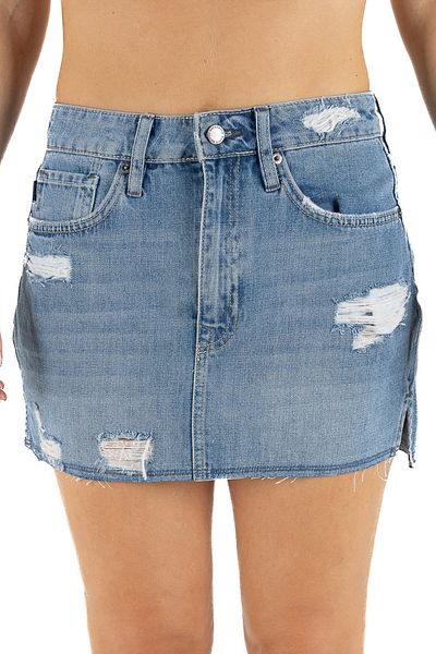 SUPERDRY Szoknya Női / Lányok Közép Indigó Használt