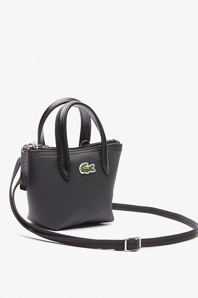 Lacoste Schwarze Umhängetasche für Damen/Mädchen