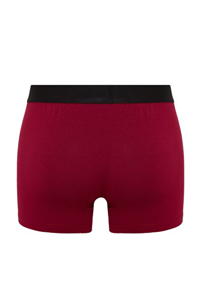 Trendyol Collection 3-Pack Stretch Cotton Boxers - Skull Pattern, Multicolor Tmnaw24Bx00011