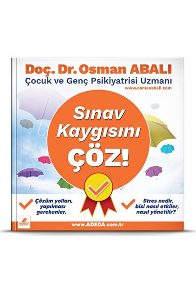 Adeda Yayıncılık Sınav Kaygısını Çöz! / Osman Abalı / / 9786057478726