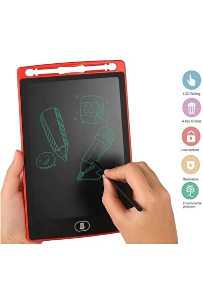 Busstier لوحة كتابة رقمية - تابلت LCD للرسم والكتابة للأطفال، مع قلم