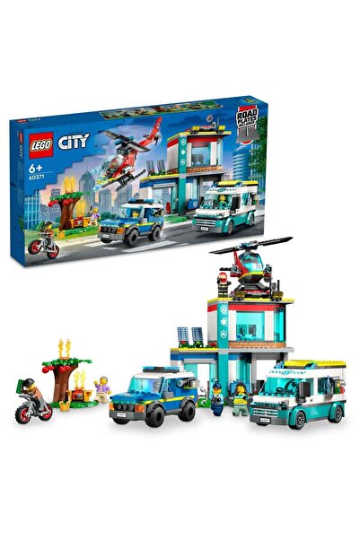 LEGO City Acil Durum Araçları Merkezi 60371