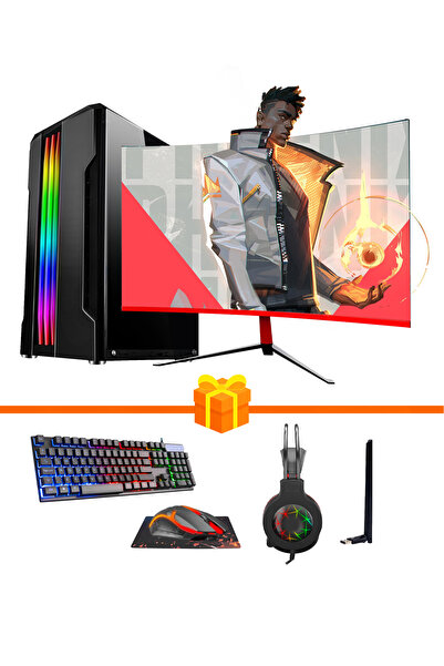 RAMTECH BİLGİSAYAR Gaming RG505-0102 R5 5500 16GB RAM 512GB SSD 1050Tİ/4GB 23...