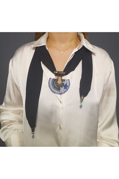 Calida Needle Embroidered Scarf