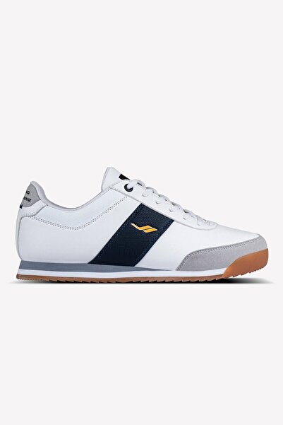 Lescon Ανδρικά αθλητικά παπούτσια Flint White Navy Blue