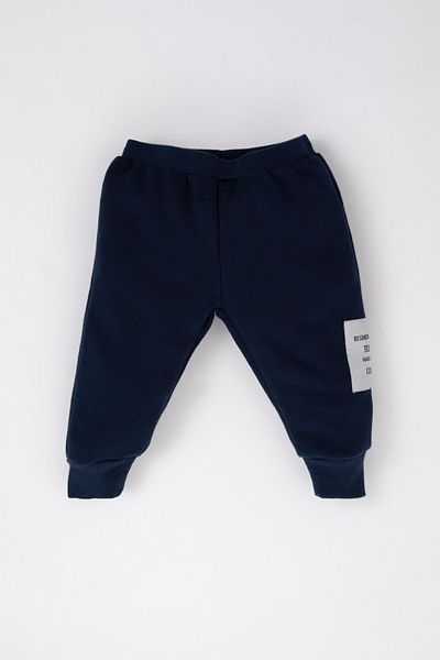 DeFacto Baby Boy Printed Thessaloniki Fabric Sweatshirt Tracksuit Bottom 2-Piece Set