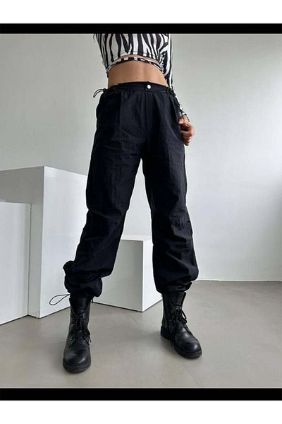 ASIA GİYİM WOMEN'S ADJUSTABLE RUBBER JOGGER PANTS