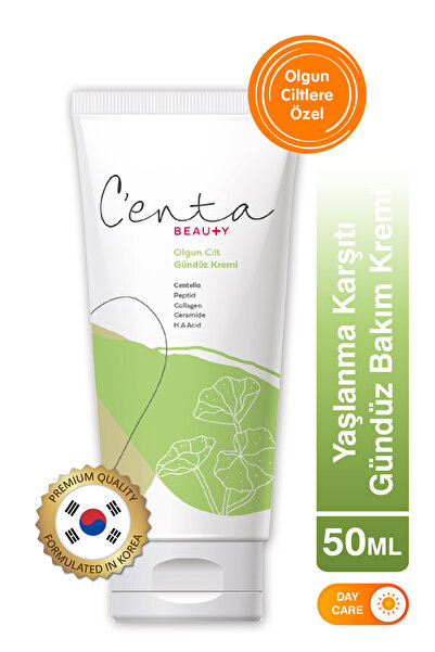 C'enta Beauty كريم العناية النهارية المضاد للشيخوخة للبشرة الناضجة (كريم سيكا...