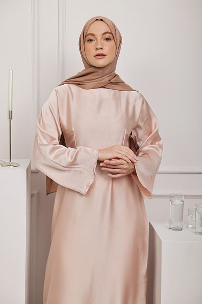 Modakaşmir Şal simplu din seria Monogram Mink închis