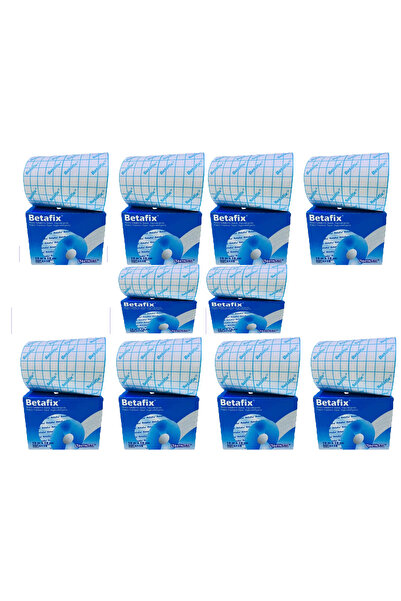 Betafix Fix Flaster Esnek Sabitleme Bandı 10 M x 10 CM (10 kutu)