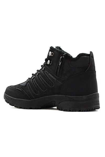 LETAO Unisex Kürklü Fermuarlı Trekking Bot