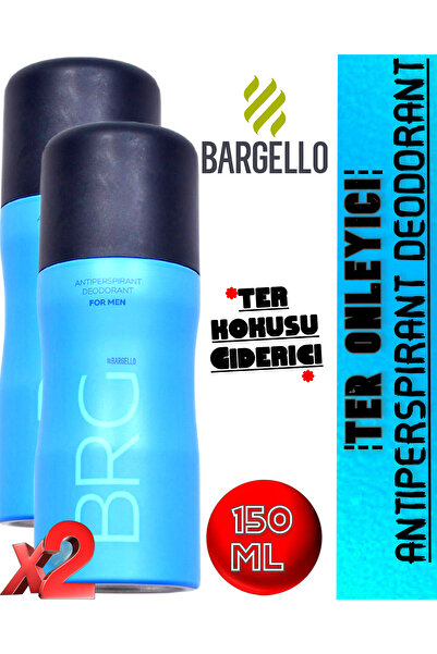 Bargello Erkek Ter Kokusu Giderici & Önleyici Antiperspirant Deodorant 150 Ml...