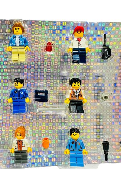 tmtoysandmore police lego mini 24 piece figure toy with accessories