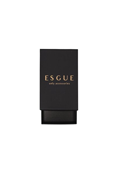 Esgue Χειροποίητη γκρι γραβάτα με σχέδιο 7,5 εκ.