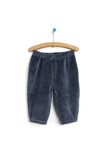 ebebek Hello Baby HelloBaby Basic Velvet Tracksuit Bottom for Baby Boy