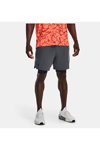 Under Armour Erkek UA Vanish Dokuma 2’si 1 Arada Şort 1373764-012