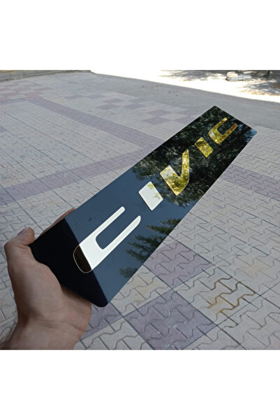 Nar Promosyon Civic Dekor Plakalık - Pleksi 1 Ad. - 52 x 11 cm - Tüm Araçlara...