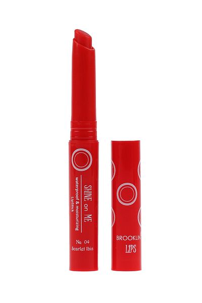 BROOKLIN Lipstick - LIPSTICK SHINE on ME No 04 scarlet ibis