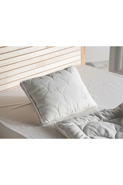 Bellona Doqu Home Pamuk Bebek Yastık Beyaz - Bebek
