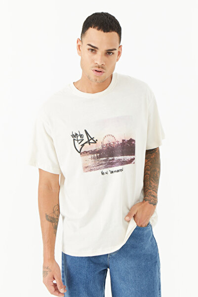 PAULMARK ΑΝΔΡΙΚΟ T-SHIRT ΜΕ ΛΑΙΜΟ R-8710