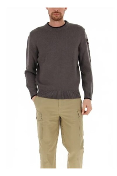 PAUL&SHARK Men's Knitted Roundneck C.WWool Sweater