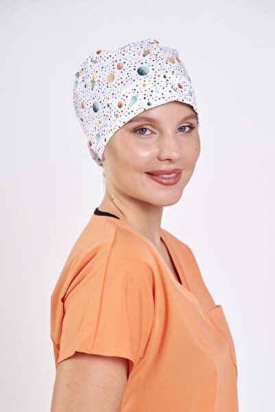 Owlet Medikal Gezegenler Desenli Cerrahi Bone