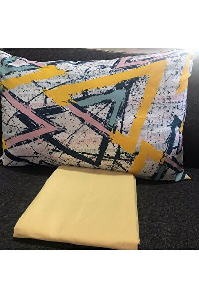 Sheri Home Trigon Exotic Kolay Ütülenir Çift Kişilik Çarşaf Takımı 180x200 Cm...