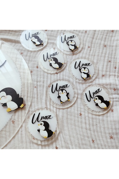 Tinytasarım 20 Adet Bebek Magnet Figürlü
