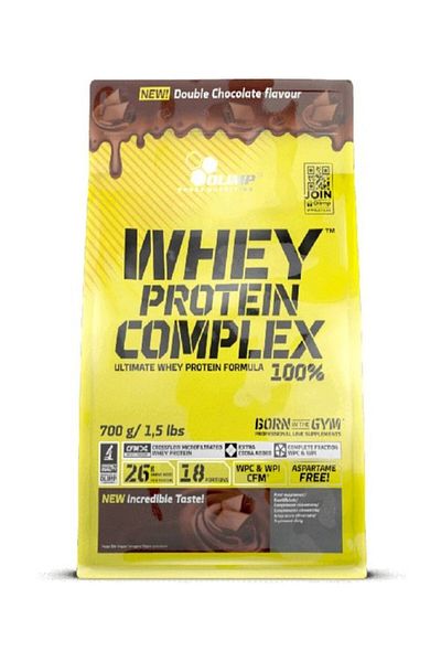 Olimp 100% Whey Protein Complex - Double Chocolate Flavor