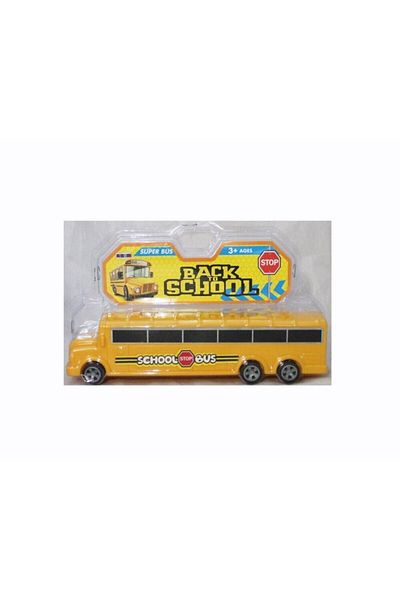 Nizam Oyuncak Single Toy School Bus Nzm477