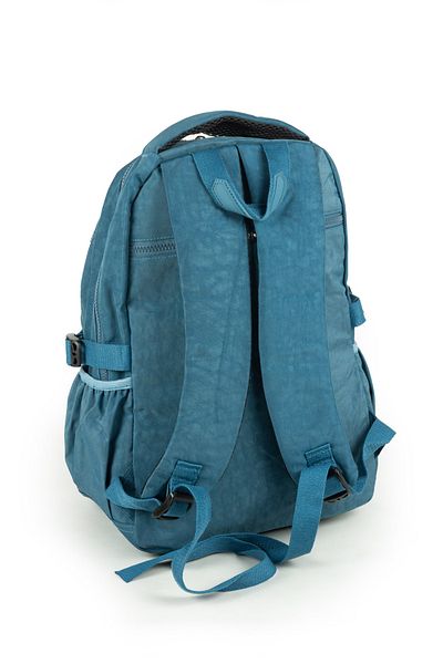 İMAKS 571 Crinkle / Clinkir Impermeabil Ușor Multi-ochi Dimensiune Medie Scoală, Sport, Rucsac Albastru 3D