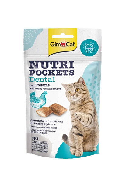 Gimcat Tartar Önleyici Kedi Ödülü Dental 60 gr