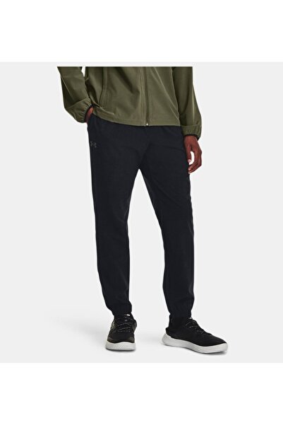 Under Armour Erkek UA Stretch Dokuma Baskılı Eşofman Altı 1379682-001