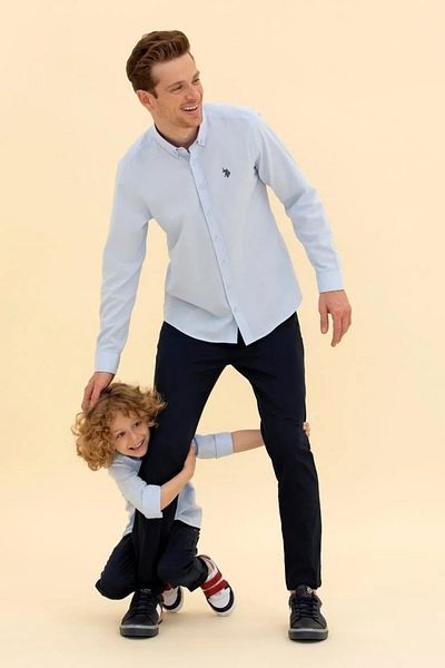 U.S. Polo Assn. Ανδρικό μακρυμάνικο πουκάμισο