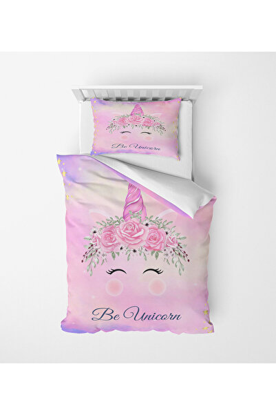 ALBANHOME ألبان هوم - طقم غطاء لحاف فردي مطبوع ثلاثي الأبعاد من الساتان الصغي...