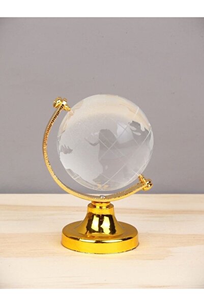 Happy Toys Altın yaldızlı dönen dünya küre