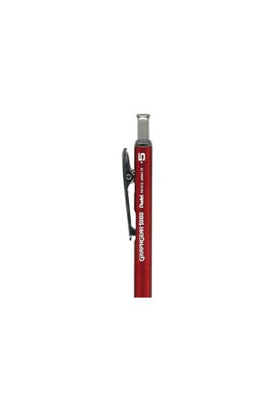 Pentel Graphgear 1000 0.5 mm Mechanical Pencil Red Pg1015C-Bx