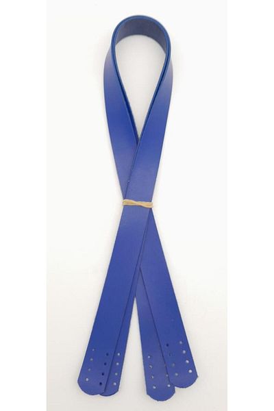 angel çanta aksesuar 70x2,4 cm Μονόστρωτο Τεχνητό Δέρμα Μπλε Χρώμα Διπλή Λαβή