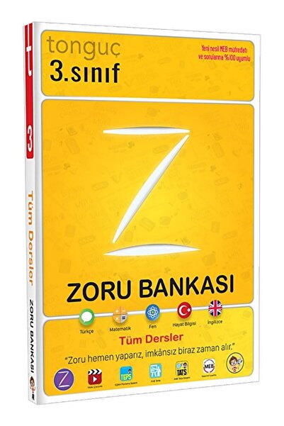 Tonguç Yayınları 3. Sınıf Tüm Dersler Zoru Bankası