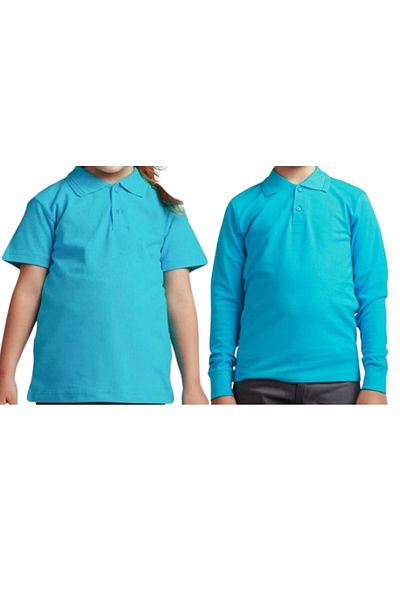 Yakalaa Unisex Polo Neck 2-pack T-shirt Long Sleeve + Short Sleeve