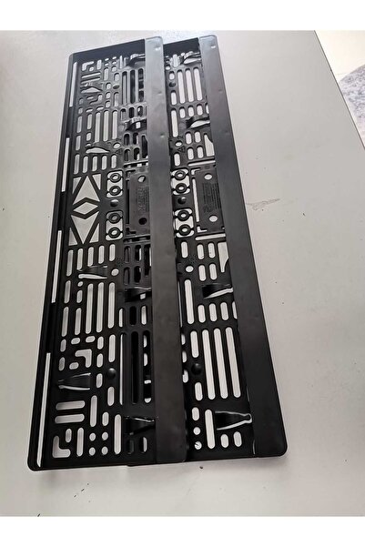 MRK Türkiye deki otomotivlerine uygun oto Plakalık 1 Cift (2 ADET) Otomobil Kırılmaz Araç Plakalığı