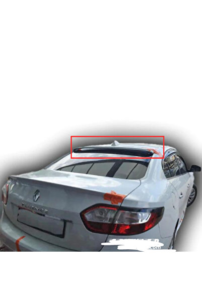 ELEGANZA Renault Fluence Cam Üstü Spoiler Piano Black
