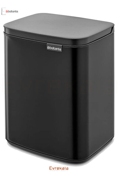 Brabantia Evrekala Shop Garbage Box 7Lt Brabantia New Series Black Bin Eco-Friendly